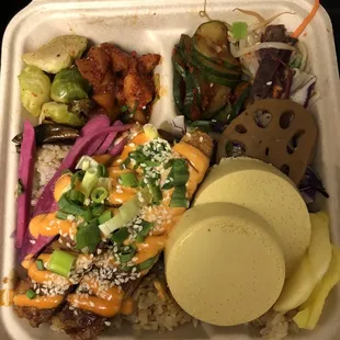 JB-Bimbap ($15) w/ added egg ($2)