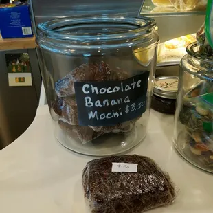 Chocolate Banana Mochi