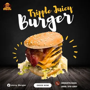 double juicy burger