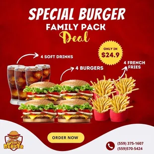 special burger deal