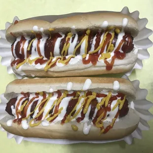 hot dog, hot dogs, food, sandwich