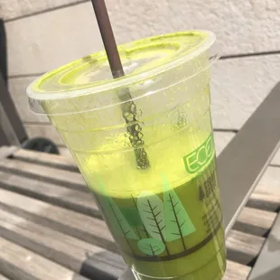 Jalapeño verde raw juice