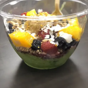 Evergreen smoothie bowl--Soooooo delicious I can eat these every day!!! I love the lemon cashew cream topping.  Yum yum yum!!!!!