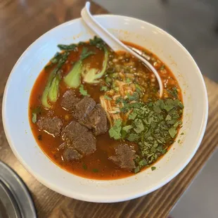 Braised beef noodle soup IG foodieadbrentures