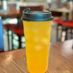 Mango Green Tea (less sweet) 芒果绿茶