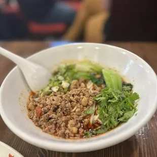 spicy pork tantan