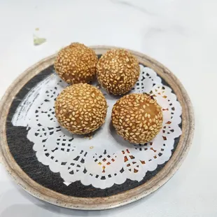 Dessert - sesame seed balls