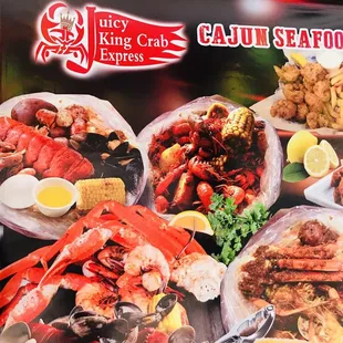 a seafood buffet