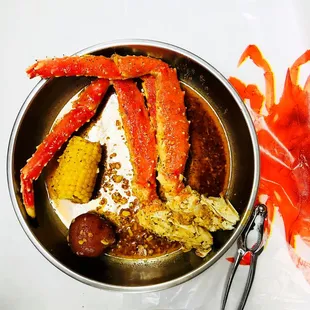 1 lb King crab Legs