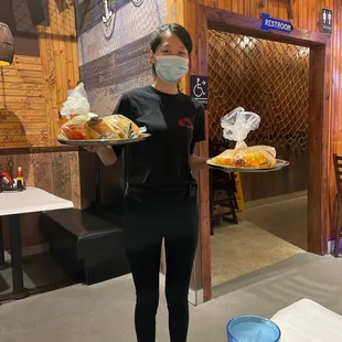 Great service and a very nice waitress