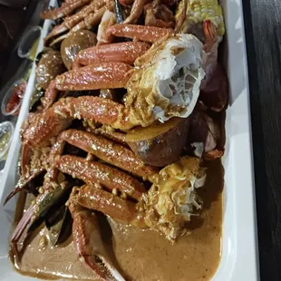 Crab boil.