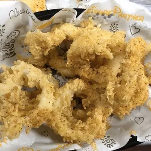 Fried calamari