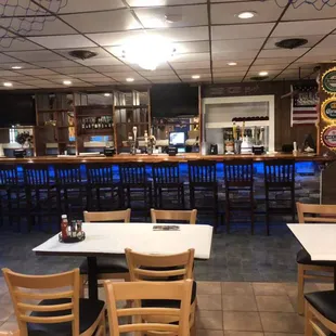 interior, sushi and sashimi