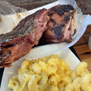 Ribs chicken brisket and boudin