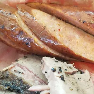 Habanero sausage &amp; brisket
