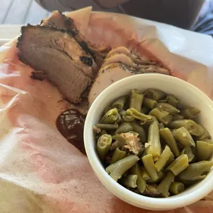 Brisket &amp; greens