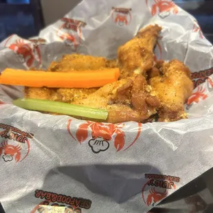 Cajun &amp; Lemon Pepper Wings