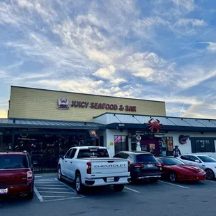 Front view of restaurant
