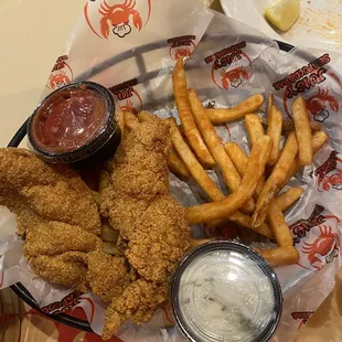 Fried Fish, comes with 4 filets. Ate before I could get picture.