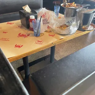 interior, sushi and sashimi