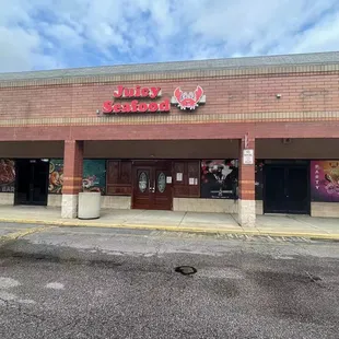 the front of the store