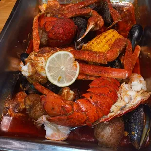 food, oysters and mussels