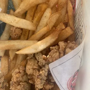Fried Oyster / Cajun Fries