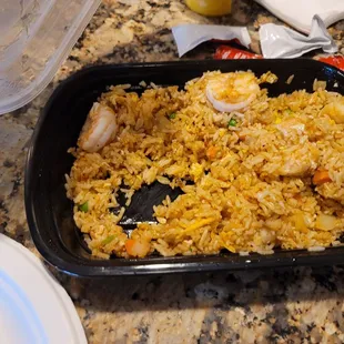 Shrimp fried rice