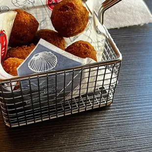 Hush puppy basket