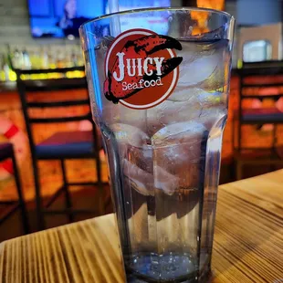 Signature water glass