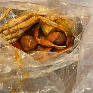 Snow crab boil