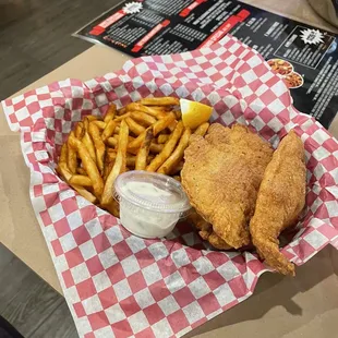 Fried Catfish Basket(4)