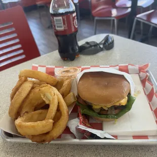 Hatch green chili burger