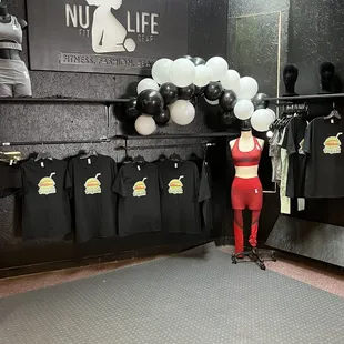 Merch area