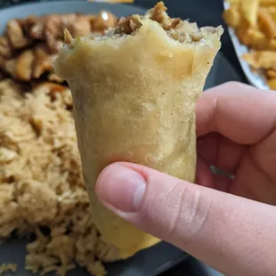 Cheese steak Egg Roll