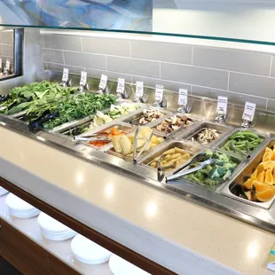 interior, salads