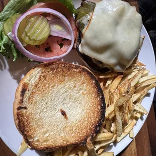 Green Chile Burger