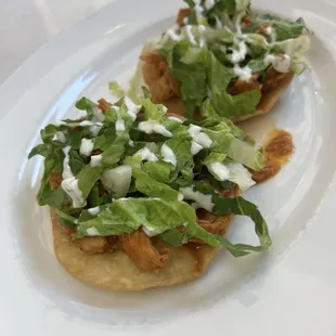 Chicken Tinga Tostadas