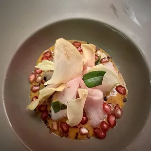 Hamachi Crudo