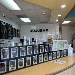 Bowl menu with photos