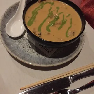 Spicy Oyster Mushroom Soup