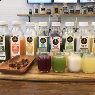 Juice samples