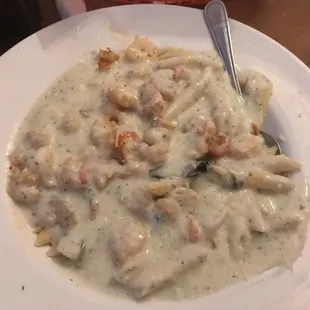 Seafood pasta