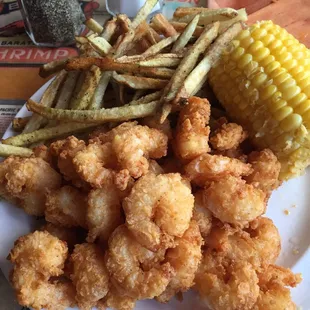 Popcorn shrimp melted in my mouth