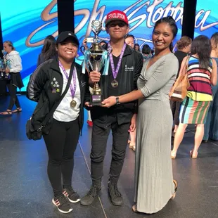 Thank You for an Amazing Dance Season! JuJu's OnStage Dance Studio receiving 1st Place, NATIONALS 2018, Showstoppers, Disneyland!