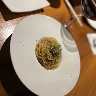 Salted Sea Urchin Sauce Spaghetti
