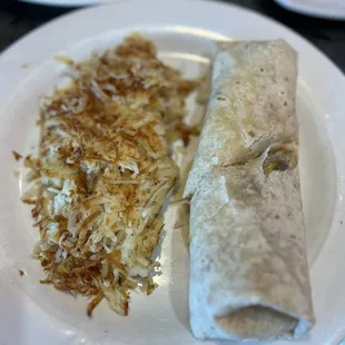 Breakfast burrito