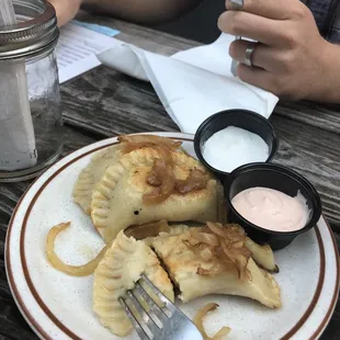 Spicy Chicken Pierogi