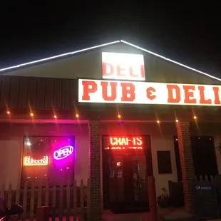 the outside of the restaurant