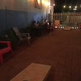 sushi and sashimi, outside